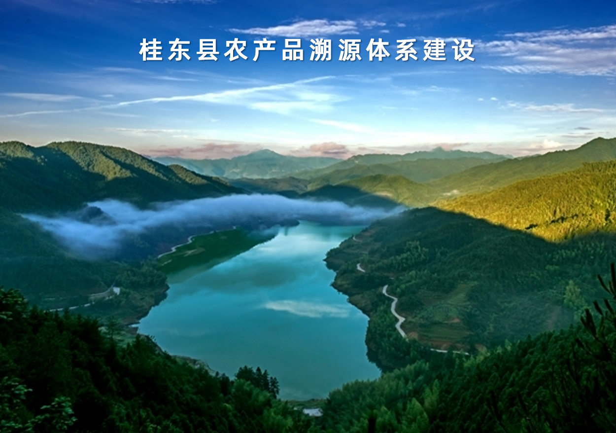 湖南省桂東縣農產品溯源體系建設