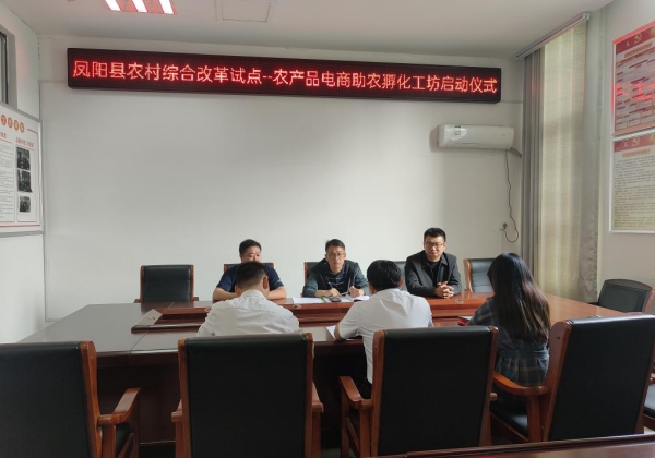 惠農網牽手鳳陽縣商務局，共創小崗村農村電商新樣板